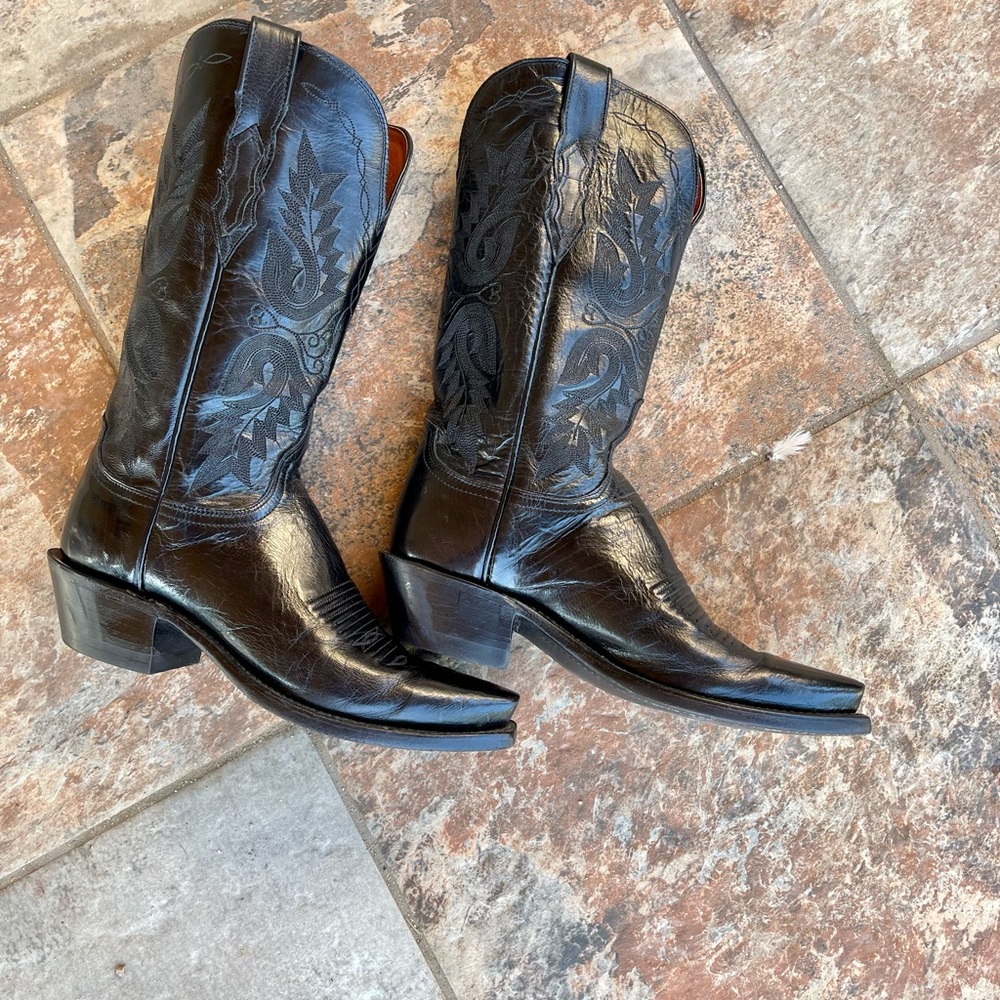 LUCCHESE WESTERN BOOTS